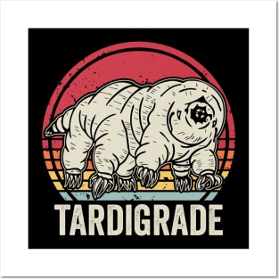 Tardigrade Retro Vintage Posters and Art